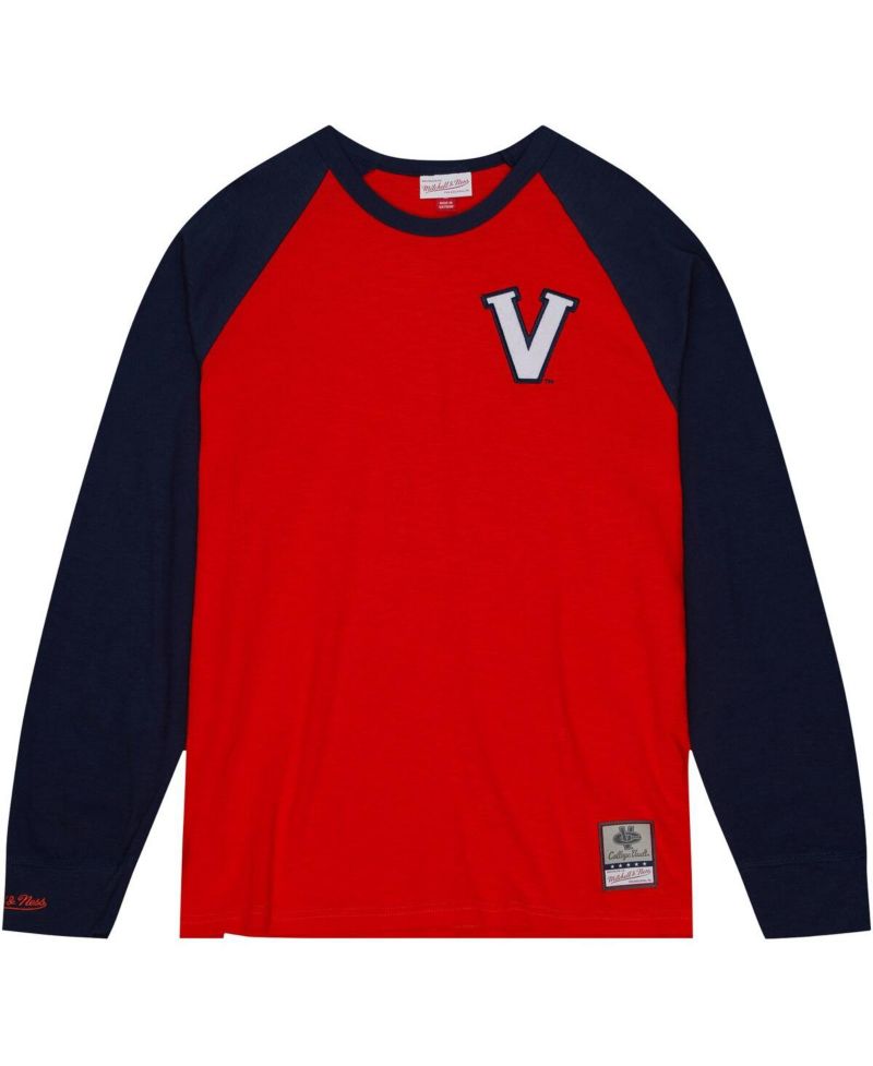 Men's Orange Virginia Cavaliers Legendary Slub Raglan Long Sleeve T-Shirt