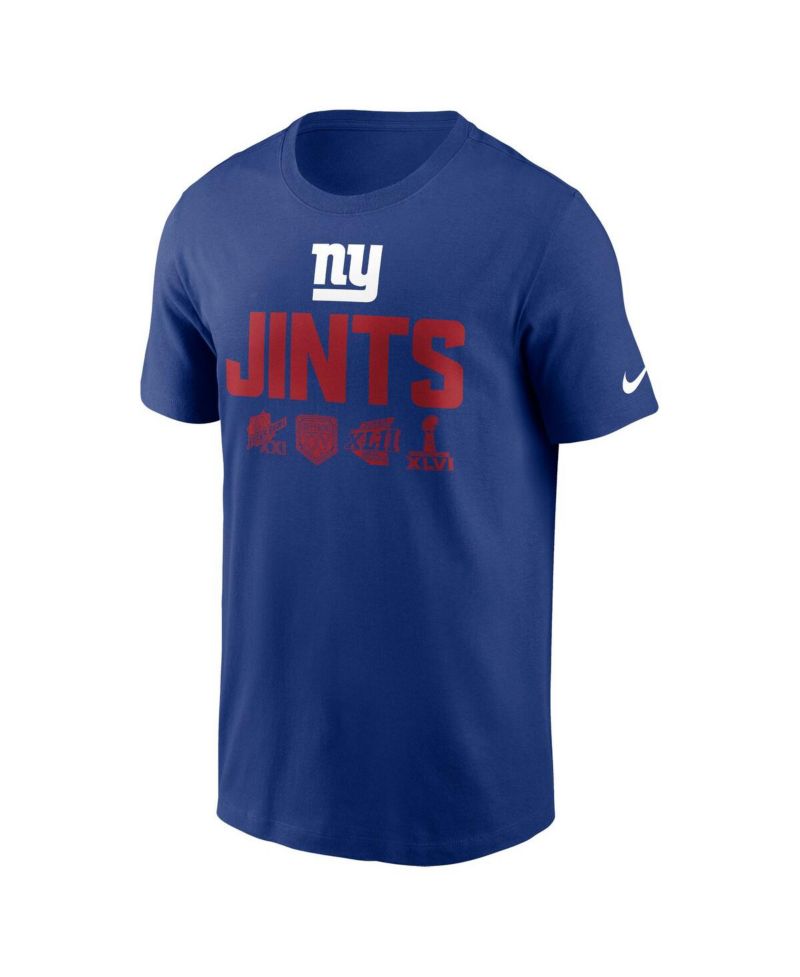 Men's Royal New York Giants Local Essential T-Shirt