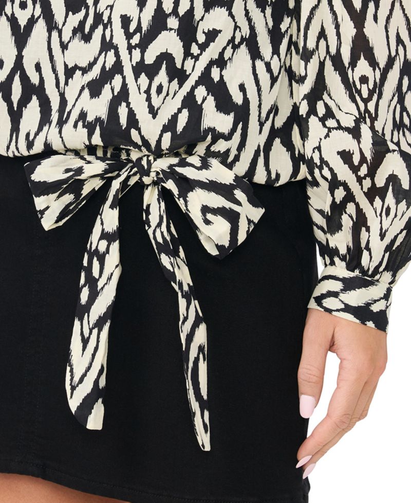 Women's Off-The-Shoulder Long-Sleeve Blouse