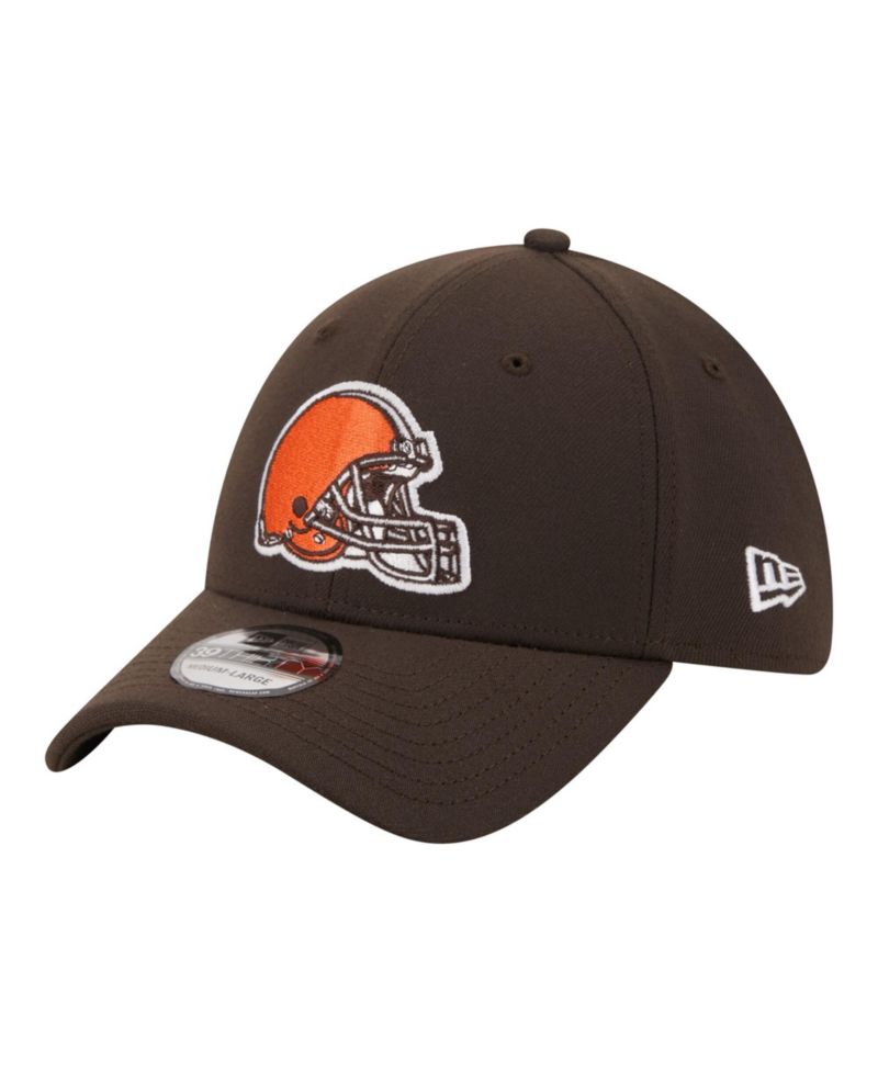 Men's Brown Cleveland Browns Core Team 39THIRTY Flex Hat