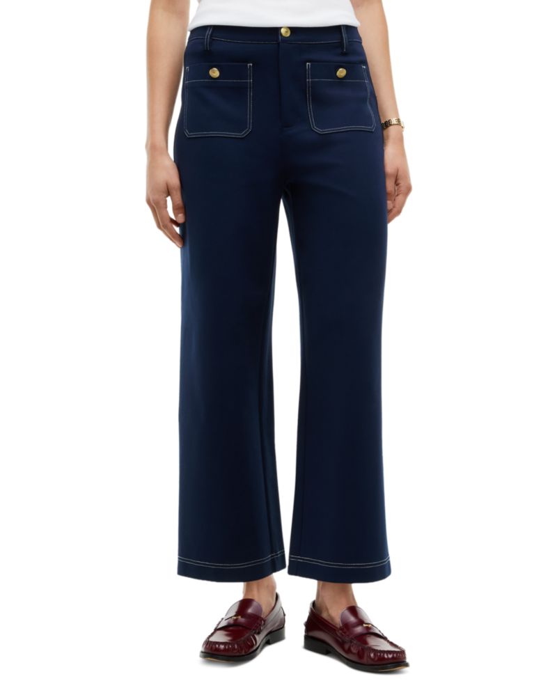 Women's Ponte Top-Stitch Pants