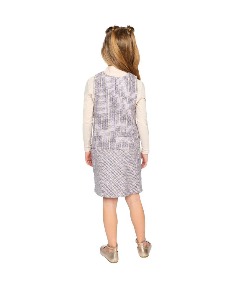 Big Girls 6-12 Jumper Checkered