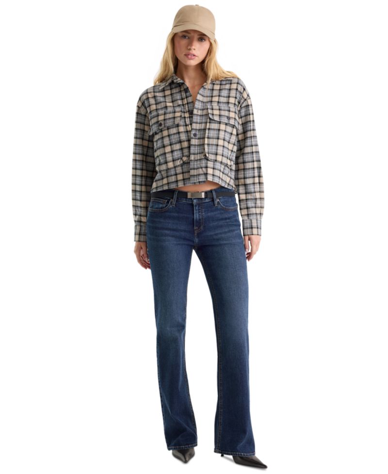 Women's Low-Rise Bootcut Stretch Jeans