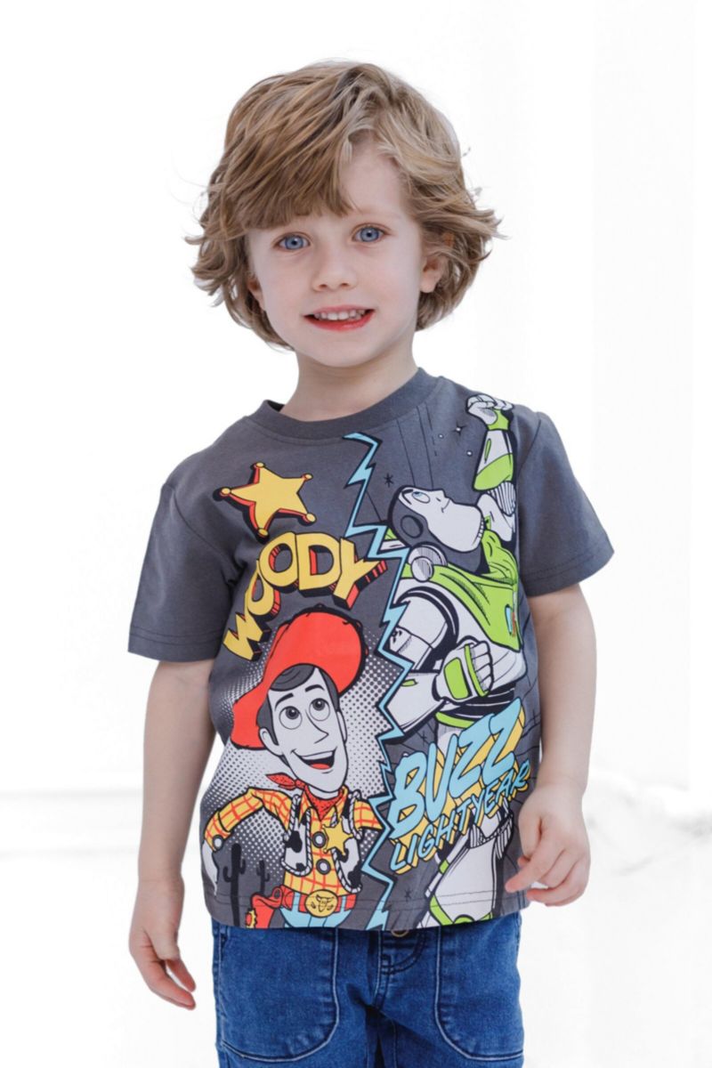 Toddler Boys (2T-5T) 2-Piece Short Sleeve T-Shirt Set