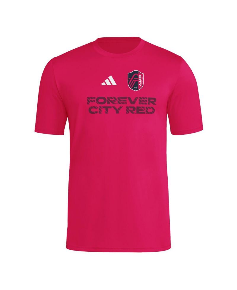 Men's Pink St. Louis City SC 2025 Jersey Hook AEROREADY T-Shirt