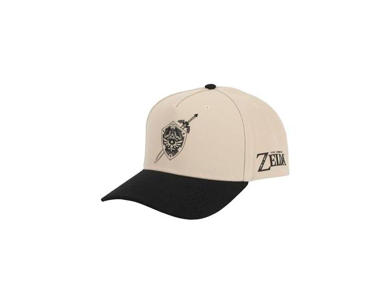 Men's Legend Of Zelda Hylian Shield Embroidery Poly Wool B104 Baseball Cap Snapback