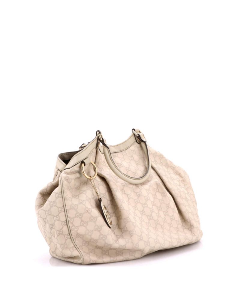 Large Sukey Tote Guccissima Leather