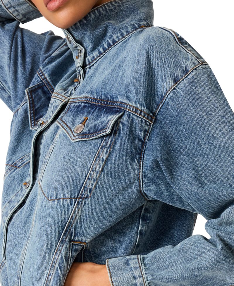 Women's Allyson Funnel Neck Short Jacket