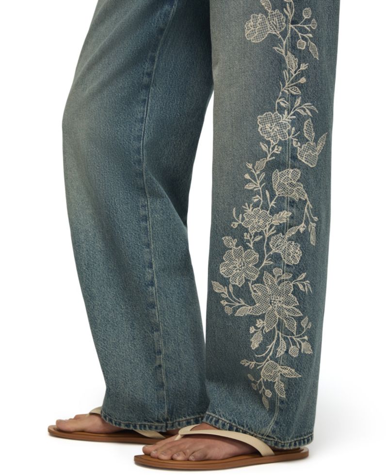 Women's Relaxed-Fit Low-Rise Baggy Jeans
