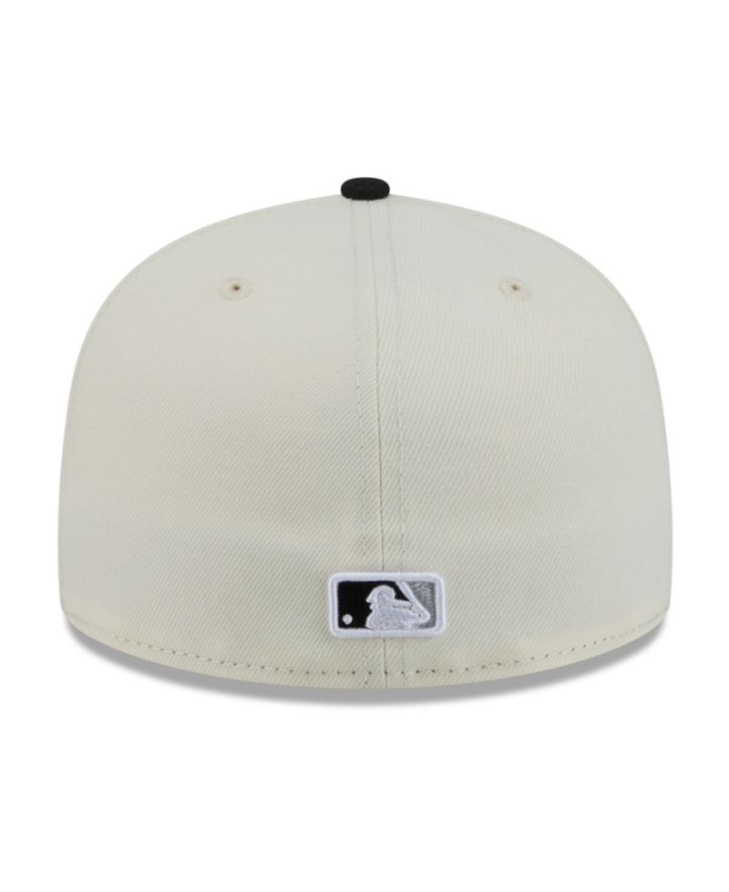 Men's White/Black Chicago White Sox Blossom 59FIFTY Fitted Hat