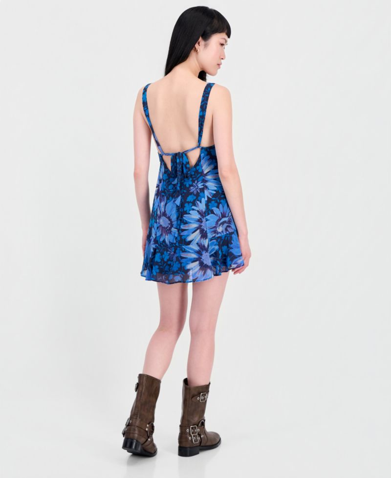 Women's Heat Of The Moment Mini Ruffled Dress