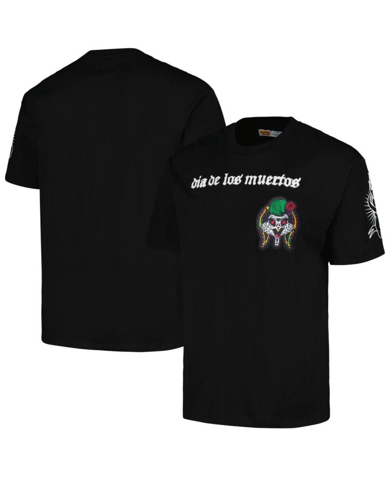 Men's and Women's Black Looney Tunes Lola Bunny Día De Los Muertos T-shirt