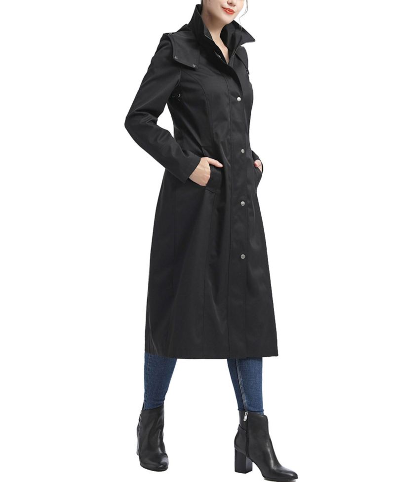 Women's kimi + kai Water-Resistant Hooded Long Coat