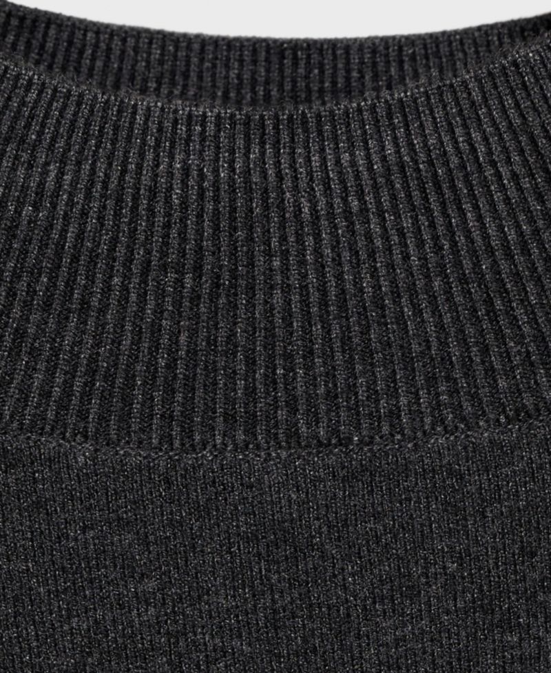 Women's Perkins-Neck Knitted Sweater
