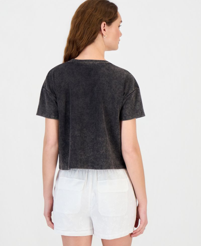 Juniors' Graphic-Print Short-Sleeve T-Shirt