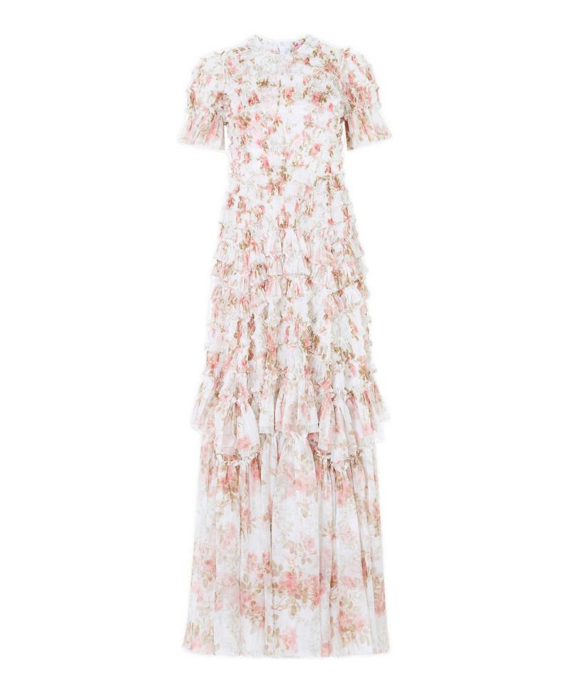 Women's Summer's Valentine Ruffle Gown