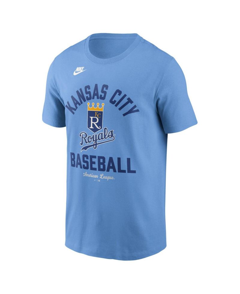 Men's Light Blue Kansas City Royals Cooperstown Collection T-Shirt