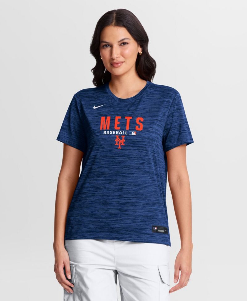Women's Royal New York Mets Authentic Collection Velocity Dri-FIT T-Shirt