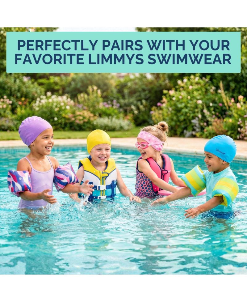 Swim Vest for Toddlers and Kids - CE-Certified Foam Panel Swimming Aid, Award-Winning Design, YKK Zip, Soft Neoprene Comfort