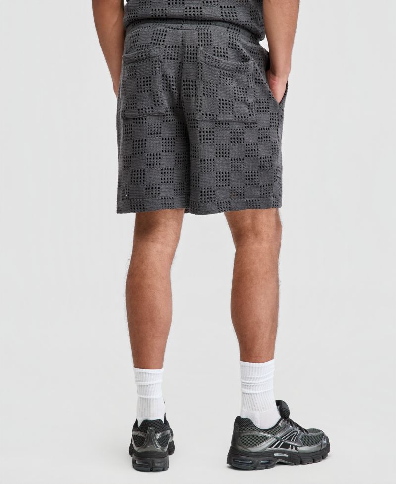 Men's Grid Mesh Shorts, Macy's Exclusive