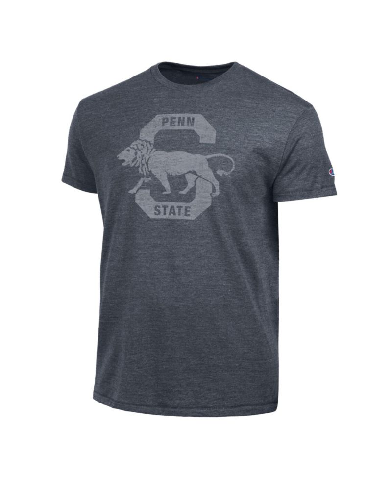 Men's Navy Penn State Nittany Lions Triumph Tri-Blend T-Shirt