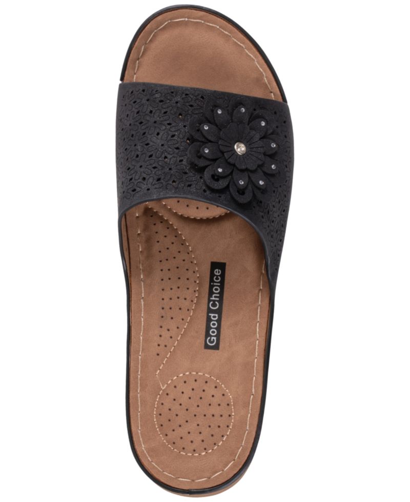 Women's Gabbie Flower Slide Comfort Sandals