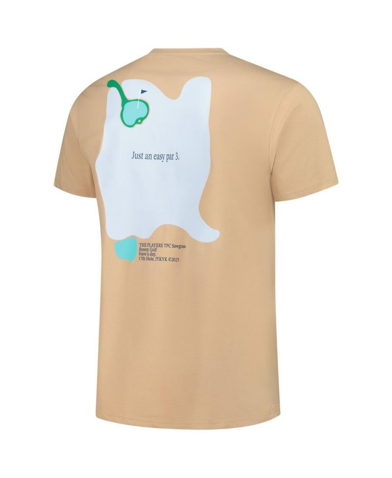 Men's Gold THE PLAYERS Just an Easy Par 3 T-Shirt