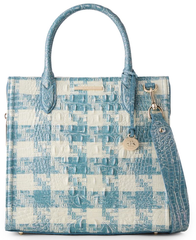 Caroline Sakura Small Leather Satchel Bag