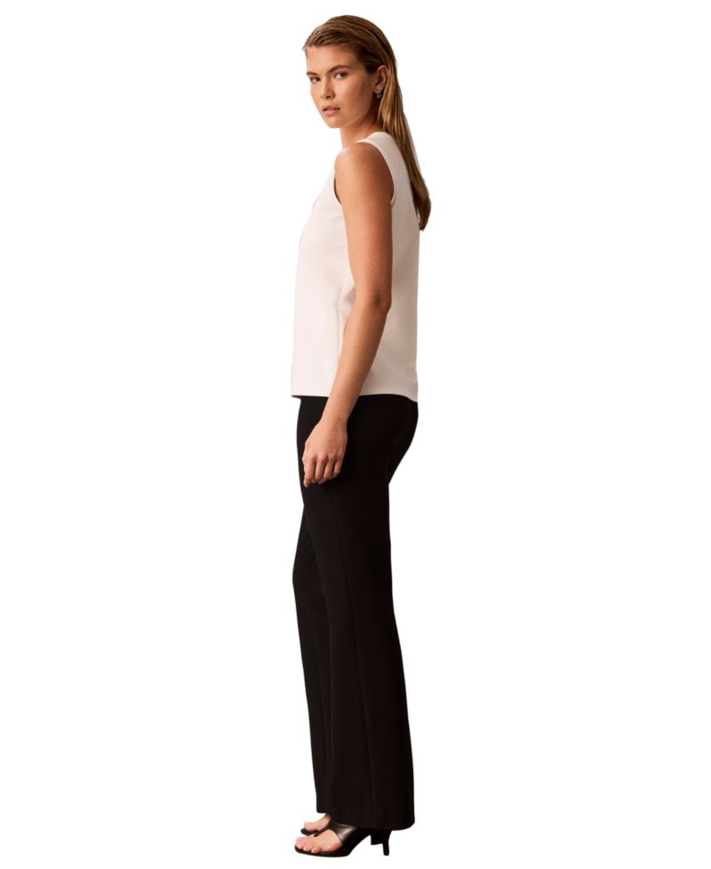 Petite V-Neck Banded Shell Top