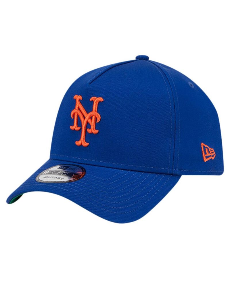 Men's Royal New York Mets Team Color A-Frame 9FORTY Adjustable Hat