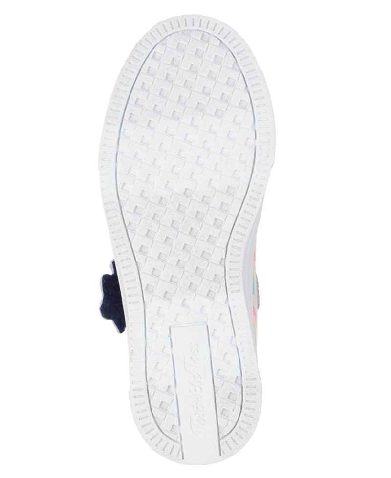 Little Girls Twinkle Toes: Twinkle Sparks - Unicorn Stay-Put Light-Up Casual Sneakers from Finish Line
