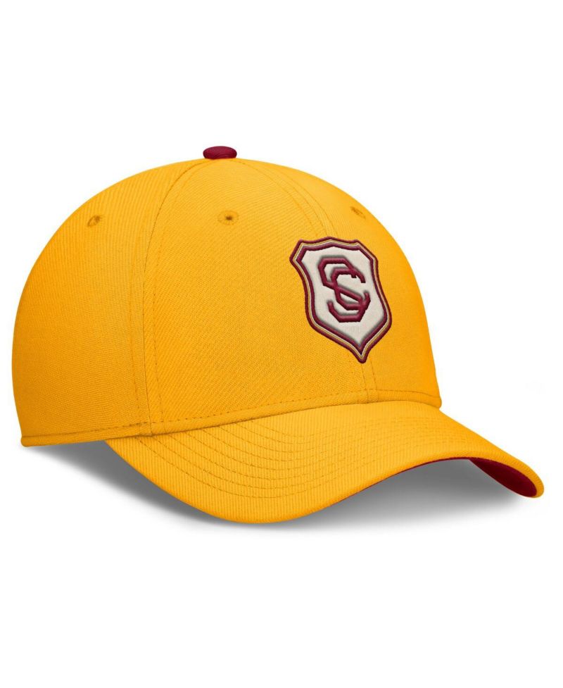 Men's Gold USC Trojans Legacy Rise Performance Flex Hat
