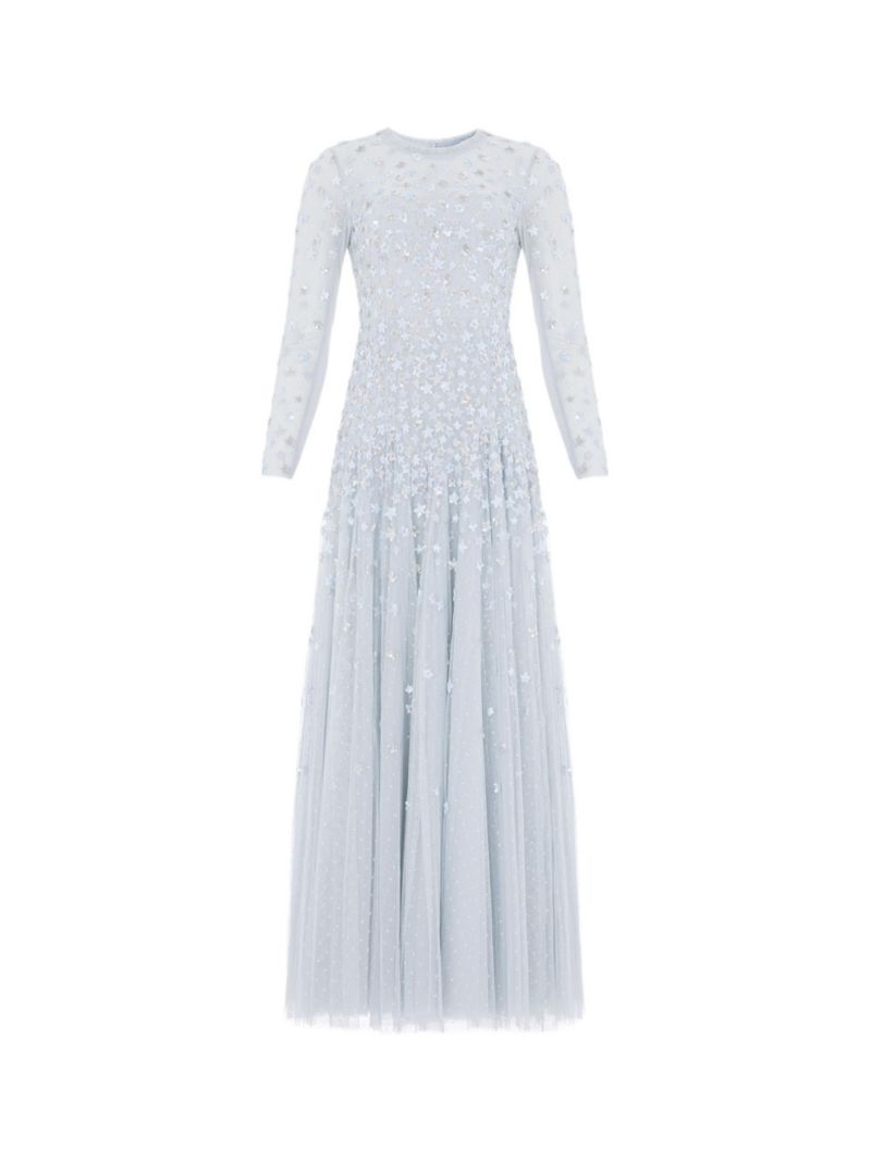 Women's Starry Nights Round Neck Gown