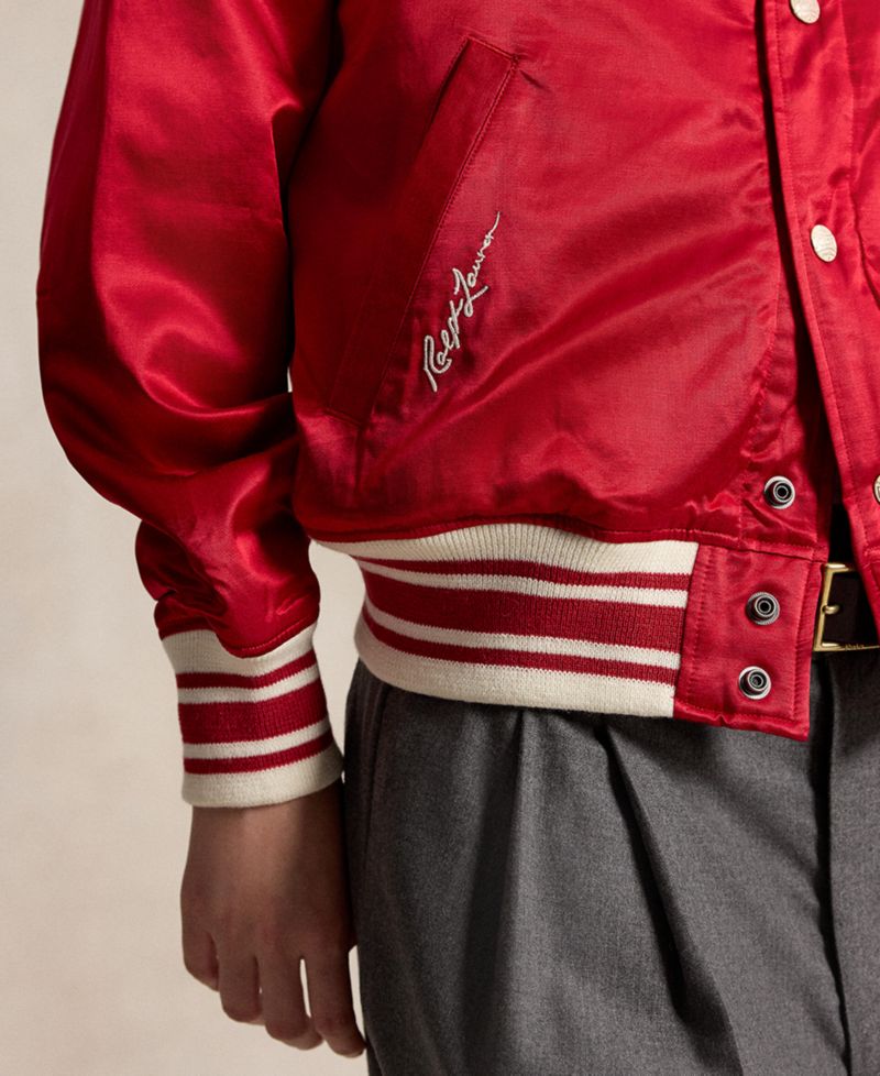 Men's Phillies Striped Baseball Jacket