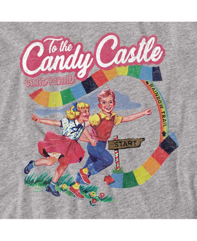 Men's Logovisin Candy Land To The Candy Castle T-Shirt