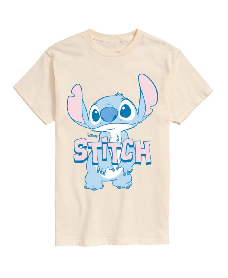 Men's Lilo And Stitch Pastel Graphic T-Shirt