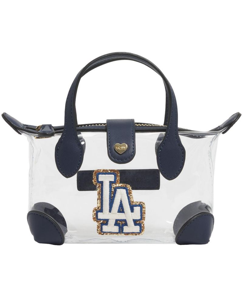 Los Angeles Dodgers Clear Pouchette Crossbody Bag