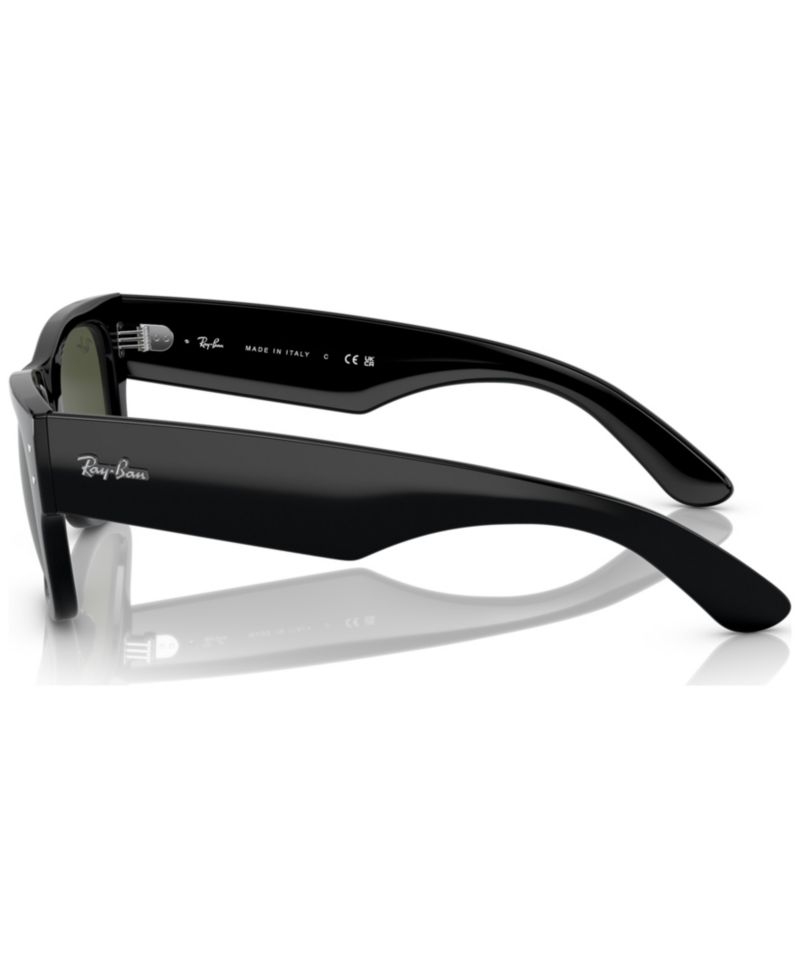 Unisex Mega Wayfarer Low Bridge Fit Sunglasses RB0840SF