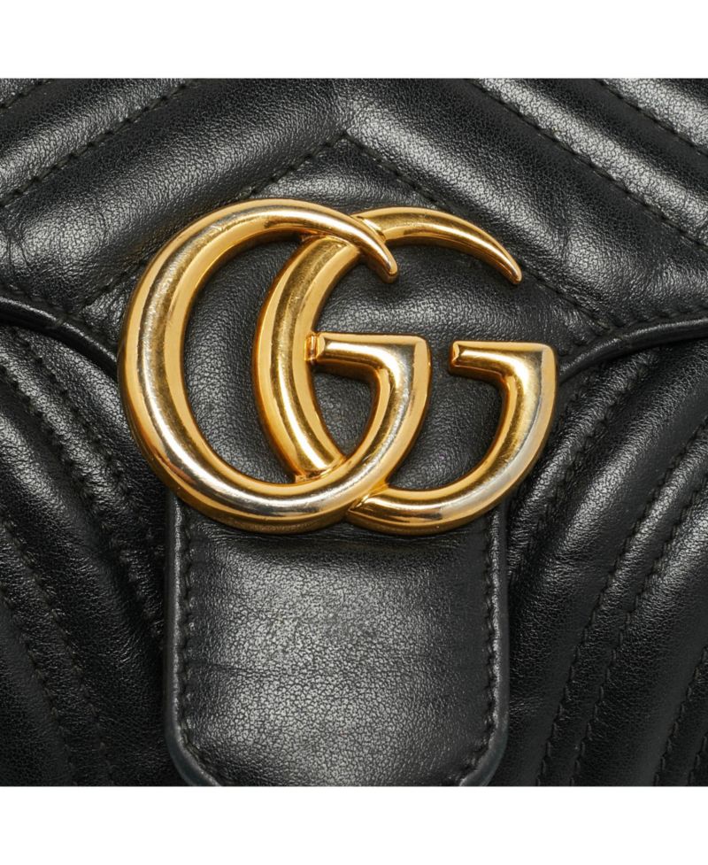 GG Marmont Medium Matelasse Leather Shoulder Bag