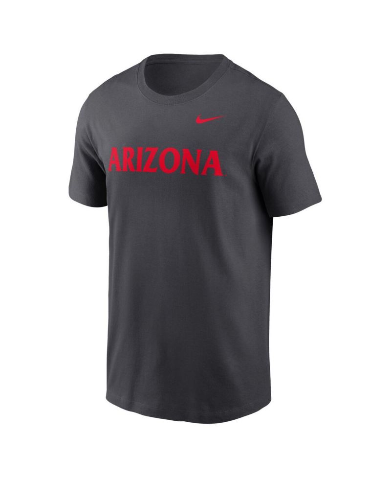 Men's Anthracite Arizona Wildcats Primetime Wordmark T-Shirt