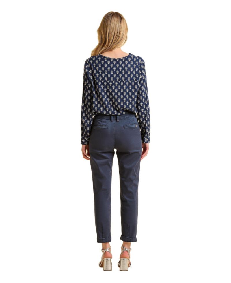 Women's Juliette Long Sleeve Tie Neck Blouse