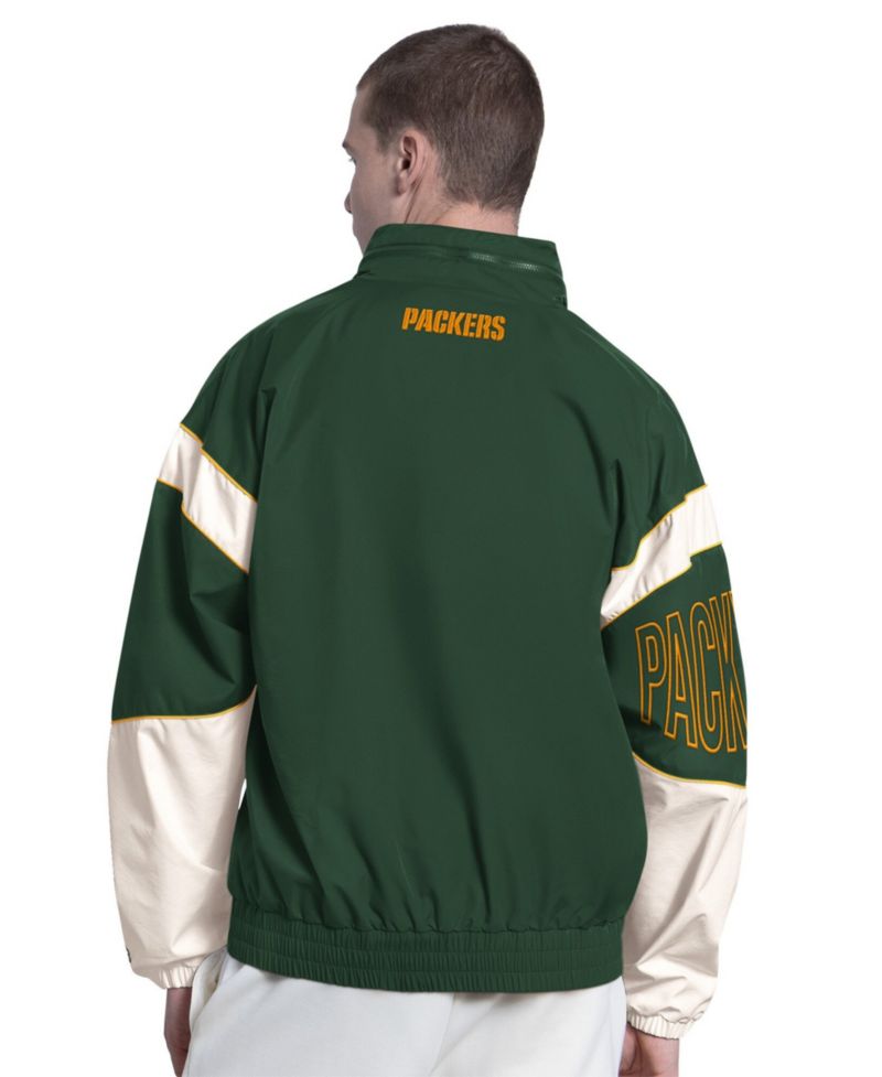 Men's Green Bay Packers The Gust Water-Resistant Full-Zip Hooded Jacket