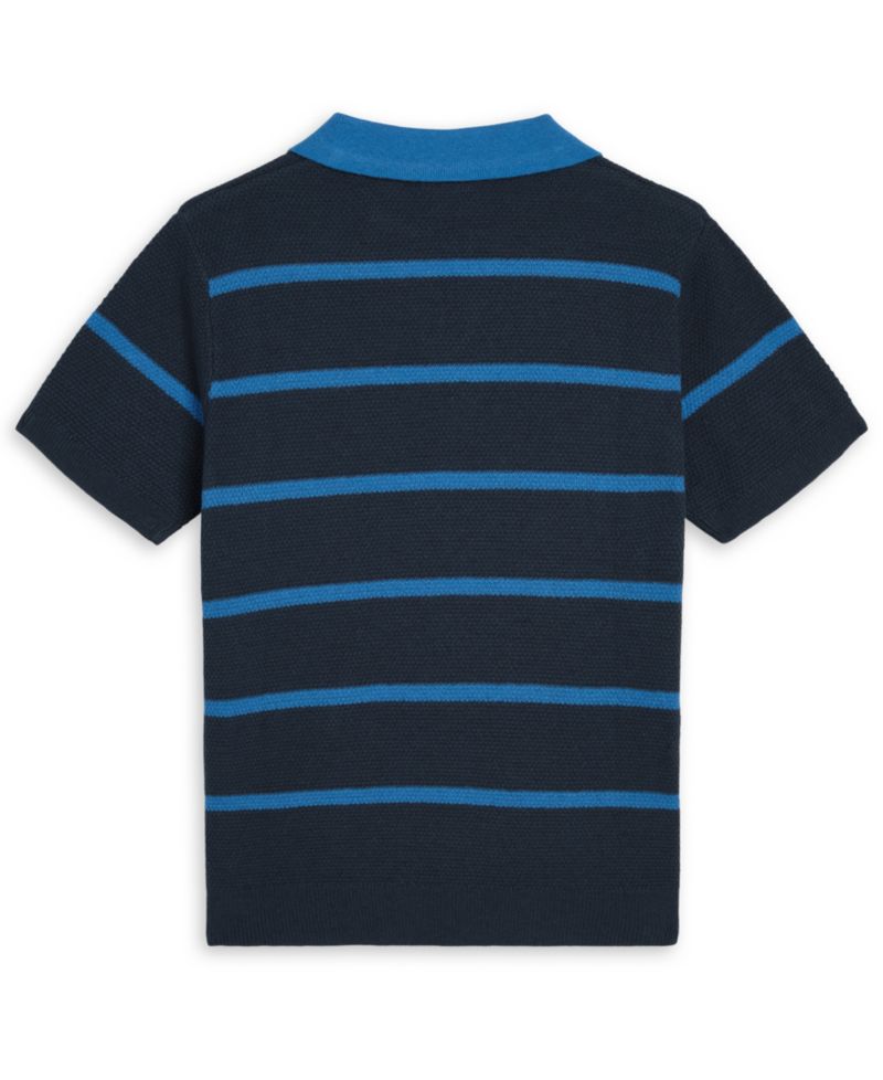 Boys' 8-16 Striped Short-Sleeve Polo Shirt