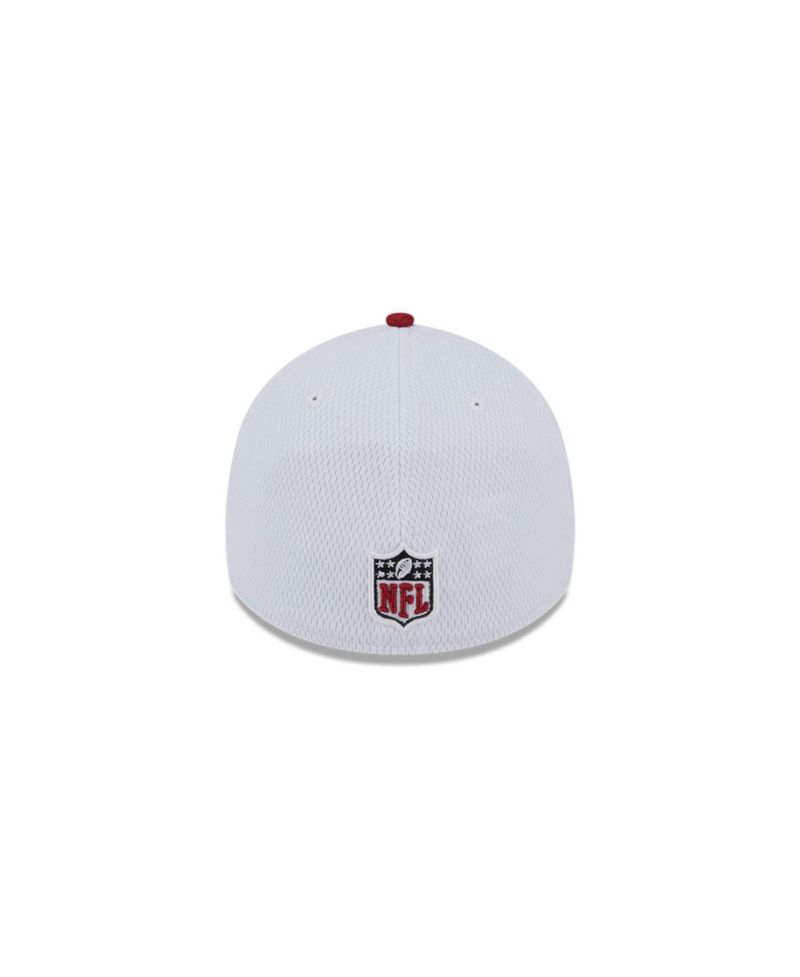 Men's White, Cardinal Arizona Cardinals 2023 NFL Sideline 39THIRTY Flex Hat