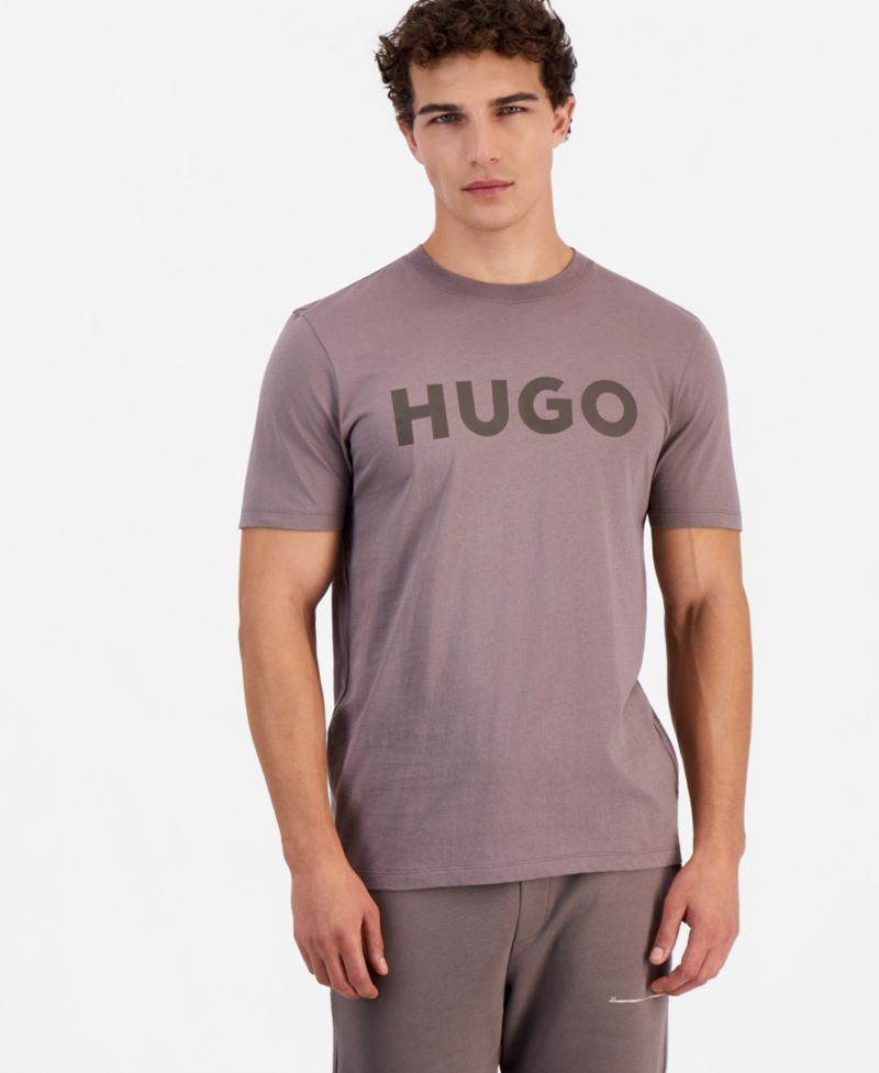 Men's Dulivio Crewneck Logo Print T-Shirt