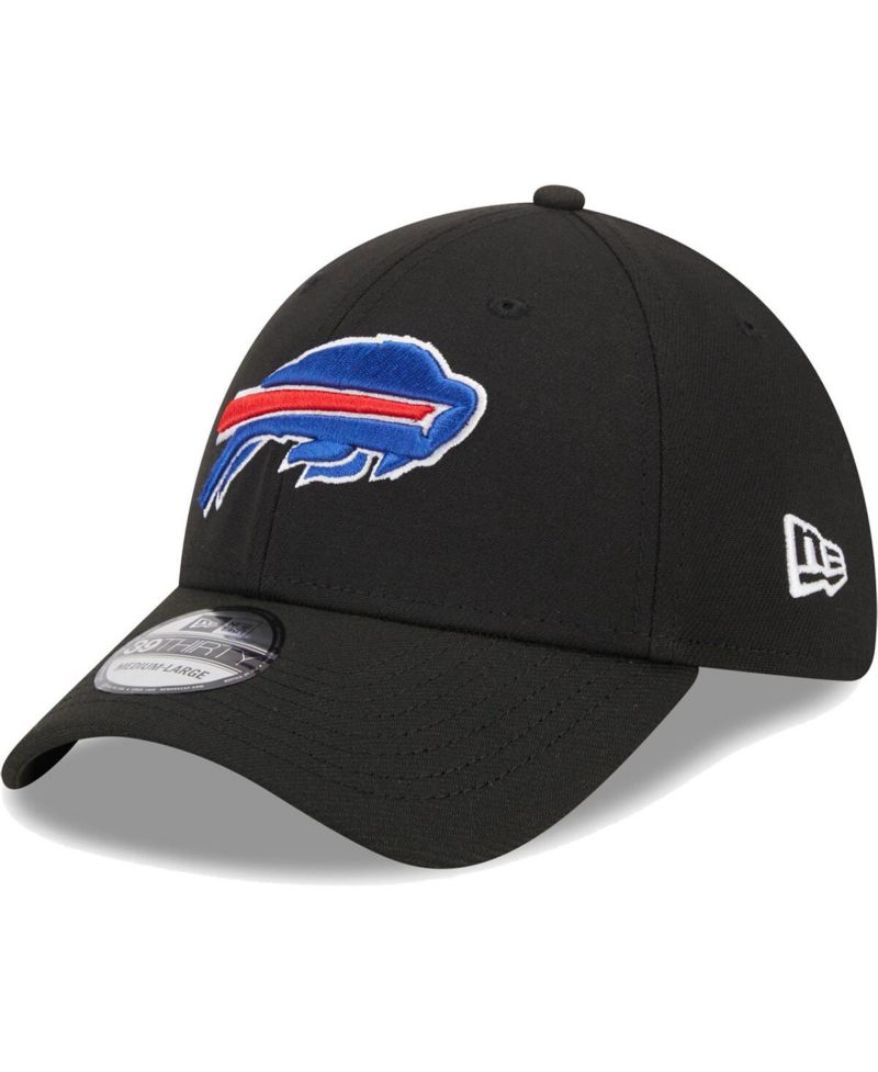 Men's Black Buffalo Bills Main 39THIRTY Flex Hat