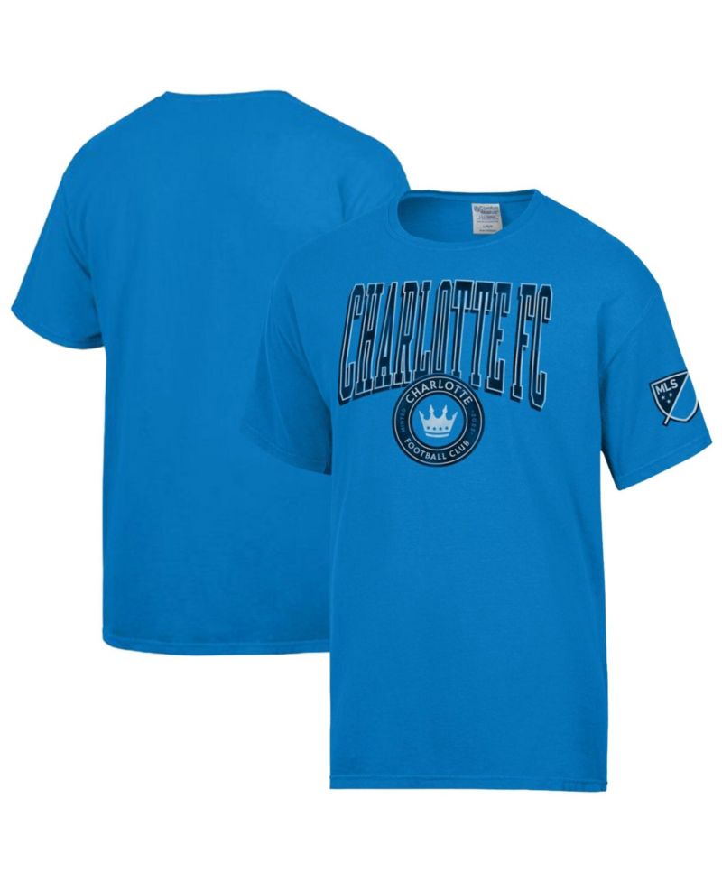 Men's Blue Charlotte FC Comfort Wash T-Shirt