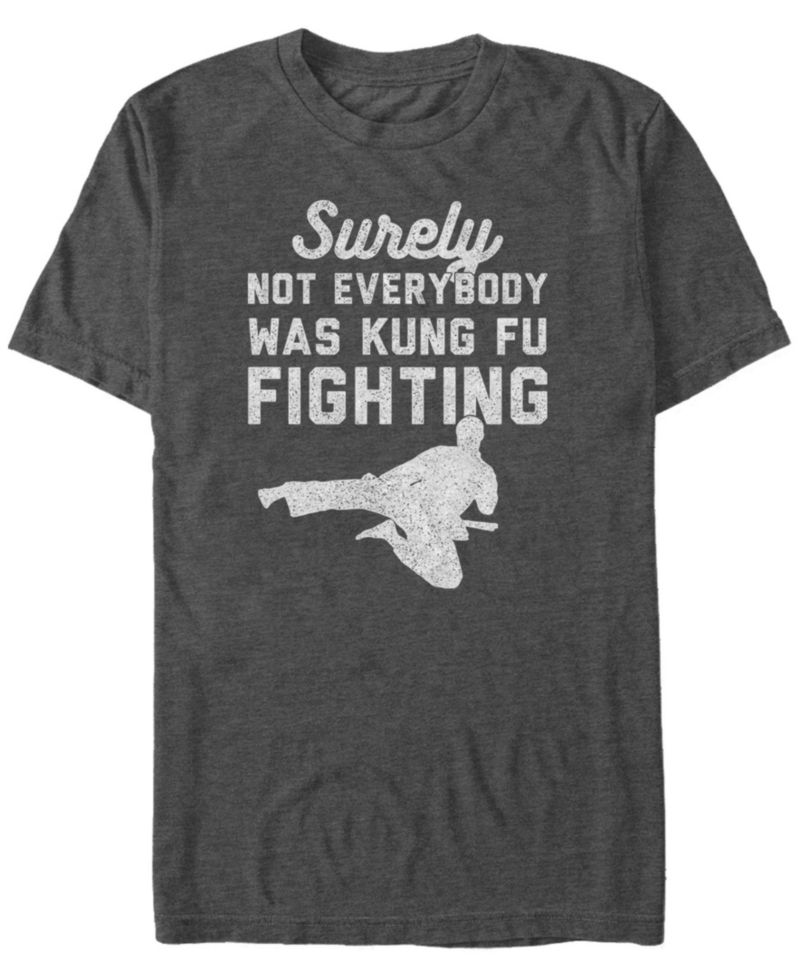 Men's Kung-Fu Short Sleeve Crew T-shirt