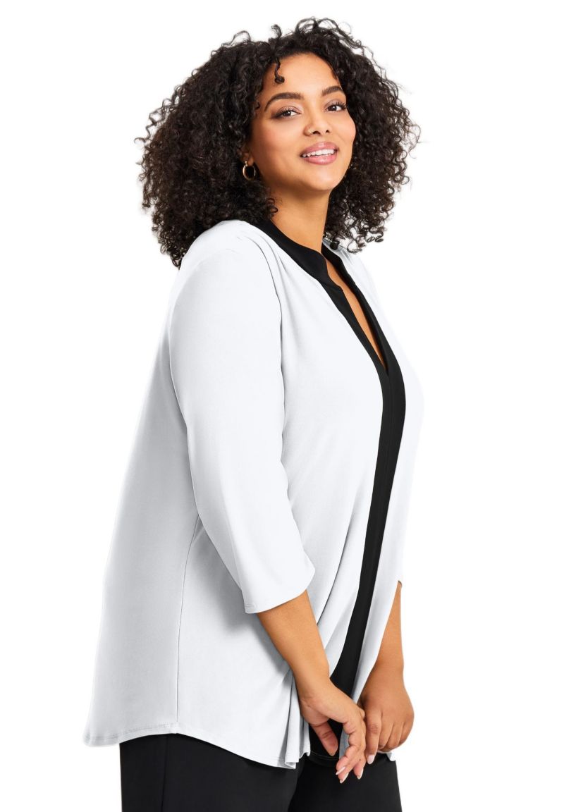 Plus Size Audrey Tunic Casual Women's Top
