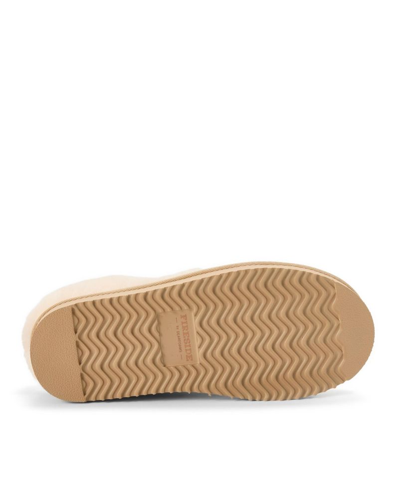Women's Fireside by Adelaide Genuine Shearling Clog Slipper